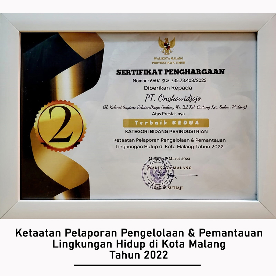Ketaatan pelaporan pengelolaan & pemantauan lingkungan hidup di kota malang